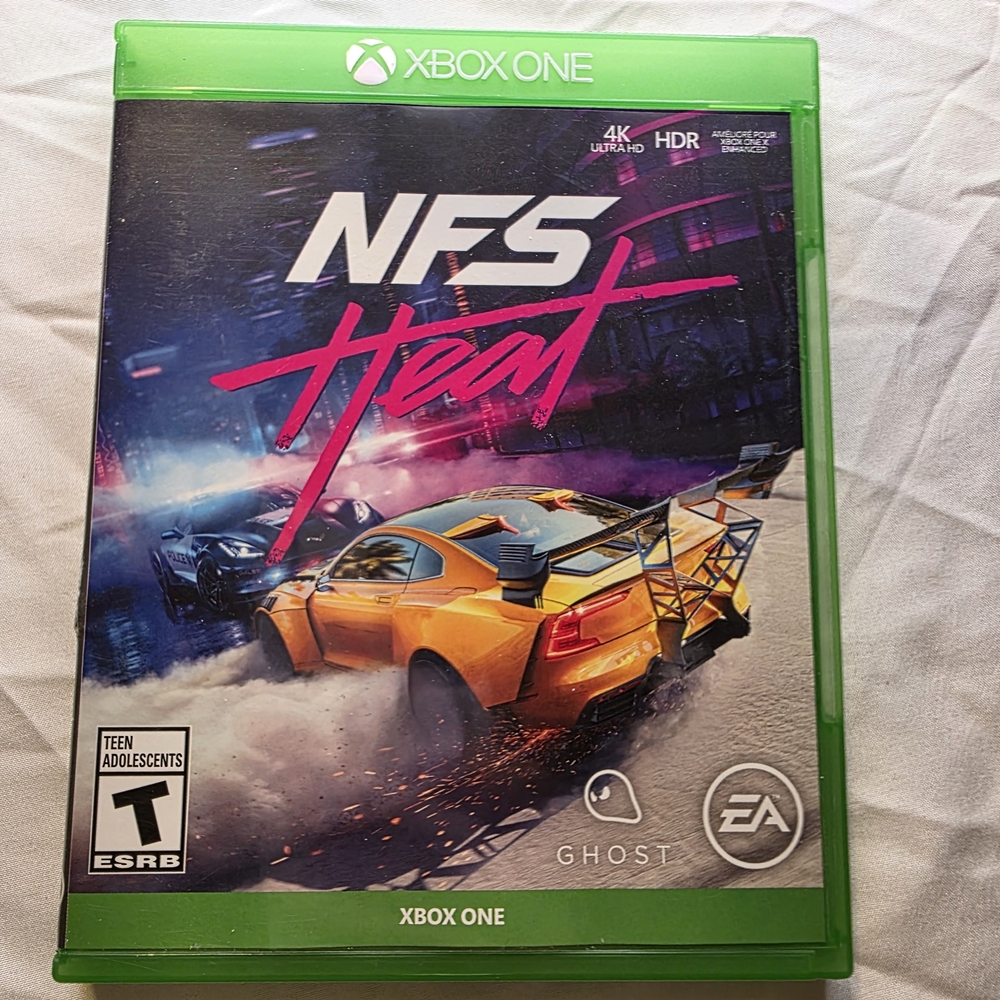 NFS Heat for Xbox One - Green Case